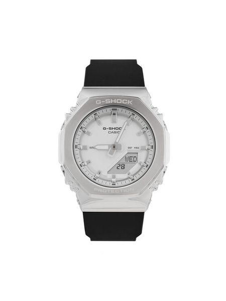 G-Shock Zegarek Octagon GM-S2110-1A7ER Czarny. Czarne, analogowe zegarki męskie G-Shock, z syntetyku. Za 899.99 zł.