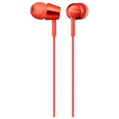 Sony Mdr-ex155ap, Czerwony. Czerwone słuchawki douszne SONY. Za 89.00 zł.