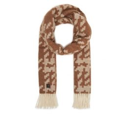 Szalik JOOP!. Brązowe szaliki męskie JOOP!, bez wzorów. Za 329.99 zł.