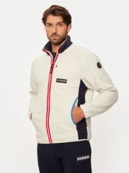 Napapijri Polar T-Dolent NP0A4HZP Beżowy Regular Fit. Brązowe bluzy z polaru męskie Napapijri, m, bez wzorów, z polaru, bez ramiączek, bez kaptura. Za 589.99 zł.