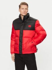 HUGO Kurtka zimowa Balto2411 50505904 Czerwony Slim Fit. Czerwone kurtki męskie Hugo, na zimę, m, bez wzorów, z syntetyku, bez ramiączek, bez kaptura. Za 979.99 zł.