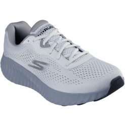 Buty sportowe męskie Skechers Go Run Now Lightdrive. Szare buty do biegania męskie Skechers, bez wzorów, bez zapięcia, do biegania, skechers sport. Za 289.99 zł.
