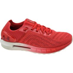 Buty do biegania męskie, Under Armour Hovr Sonic 2. Czerwone buty do biegania męskie Under Armour, bez wzorów, z materiału, bez zapięcia, do biegania. Za 269.99 zł.