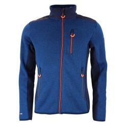 Polar zapinany na zamek błyskawiczny Peak Mountain Cevira. Niebieskie bluzy z polaru męskie Peak Mountain, bez wzorów, z polaru, wakacyjne, bez ramiączek, bez kaptura. W wyprzedaży za 245.00 zł.