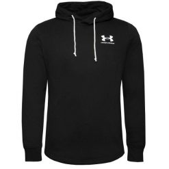 Bluza z kapturem Under Armour Rival Terry LC. Białe bluzy z kapturem męskie Under Armour, m, bez wzorów, z kapturem. Za 311.99 zł.