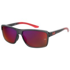 Okulary przeciwsłoneczne męskie Under Armour Kickoff S3. Czerwone okulary przeciwsłoneczne męskie Under Armour, bez wzorów, sportowe. Za 339.99 zł.