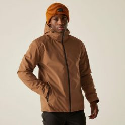 Kurtka męska 3 w 1 Coriver. Brązowe kurtki męskie Regatta, m, bez wzorów, z puchu, sportowe, bez ramiączek, bez kaptura. Za 319.99 zł.