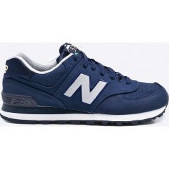 New Balance - Buty ML574SKH. Niebieskie buty sportowe na co dzień męskie New Balance, z materiału, sportowe. W wyprzedaży za 219.90 zł.