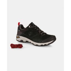 Buty trekkingowe Kilpi Anak Low WP-U. Czarne buty trekkingowe męskie Kilpi, bez wzorów, z nylonu, bez zapięcia, trekkingowe. Za 835.17 zł.