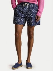 Polo Ralph Lauren Szorty kąpielowe 710B13661001 Granatowy Classic Fit. Niebieskie kąpielówki męskie Polo Ralph Lauren, l, bez wzorów, z syntetyku. Za 519.99 zł.