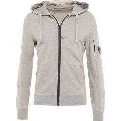 C.P. Company HOODIE Bluza rozpinana ligt grey melange. Szare bluzy rozpinane męskie C.P. Company, z bawełny. Za 839.00 zł.