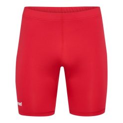 Szorty Hummel BL Essentiel. Czerwone bielizna termoaktywna męska HUMMEL, bez wzorów, z tkaniny, bez ramiączek, na fitness i siłownię. Za 137.00 zł.