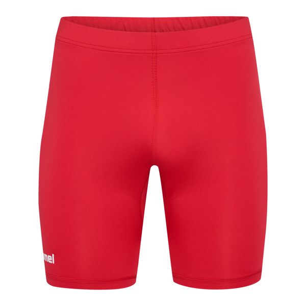 Szorty Hummel BL Essentiel. Czerwone bielizna termoaktywna męska HUMMEL, bez wzorów, z tkaniny, bez ramiączek, na fitness i siłownię. Za 137.00 zł.