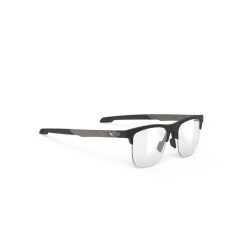 Okulary Rudy Project INKAS XL HALF RIM Black Matte SHAPE B - DEMO LENS. Brązowe okulary przeciwsłoneczne męskie Rudy Project, bez wzorów, ze lnu, sportowe. Za 940.00 zł.