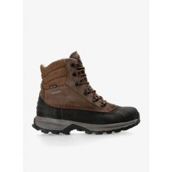 Buty zimowe męskie Meindl Lillehammer GTX. Brązowe buty trekkingowe męskie Meindl, na zimę, bez wzorów, bez zapięcia, trekkingowe. Za 1,243.80 zł.