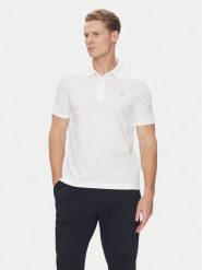 Paul&Shark Polo 25411232 Biały Regular Fit. Białe koszulki polo męskie PAUL&SHARK, m, bez wzorów, z bawełny, bez kołnierzyka, bez ramiączek. Za 619.99 zł.