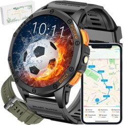 Zegarek Komunijny SMARTWATCH -GPS-GRAVITY GT24-5 BK/GN/BK. Zegarki smartwatch Gravity. Za 453.56 zł.