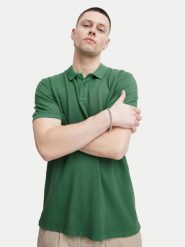 Blend Polo 20715297 Zielony Regular Fit. Zielone koszulki polo męskie Blend, m, bez wzorów, z bawełny, bez kołnierzyka, bez ramiączek. Za 119.99 zł.