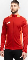Adidas Bluza męska adidas Tiro 24 Competition czerwono-pomarańczowa IP1875 S. Brązowe bluzy nierozpinane męskie ADIDAS, m, bez wzorów, bez ramiączek, bez kaptura. Za 198.52 zł.