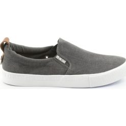 Szare Trampki wsuwane Big Star 174162. Szare trampki męskie Big Star, bez wzorów, z gumy, eleganckie, bez zapięcia. W wyprzedaży za 109.00 zł.