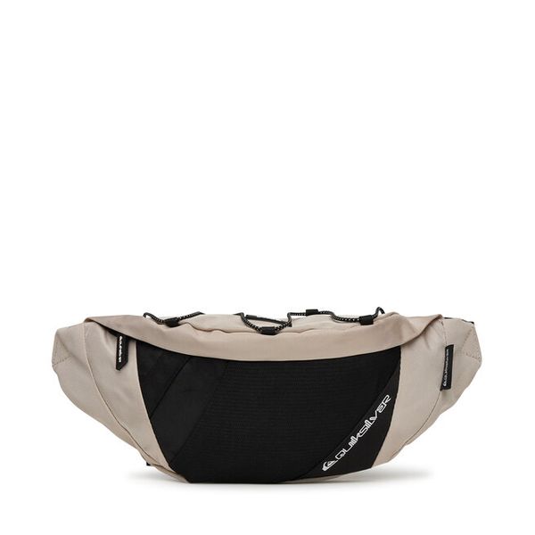 Nerka Quiksilver. Brązowe saszetki męskie Quiksilver, bez wzorów, małe. Za 82.99 zł.