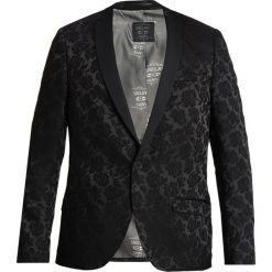 Shelby & Sons HAMILTON SLIM FIT Marynarka garniturowa black. Czarne marynarki męskie Shelby & Sons, z materiału. Za 669.00 zł.