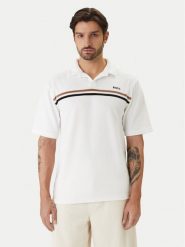 BOSS Polo Iconic 50561186 Biały Regular Fit. Białe koszulki polo męskie Boss, m, bez wzorów, z bawełny, bez kołnierzyka, bez ramiączek. Za 379.99 zł.