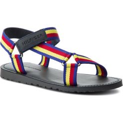 Sandały TOMMY HILFIGER - Strappy Webbing Sandal FM0FM02238 Tango Red/Mazarine Blue/Lemon Zest 905. Sandały męskie Tommy Hilfiger. Za 269.00 zł.