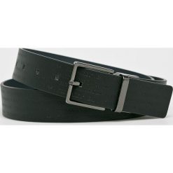 Trussardi Jeans - Pasek skórzany. Paski męskie marki TRUSSARDI JEANS. W wyprzedaży za 199.90 zł.