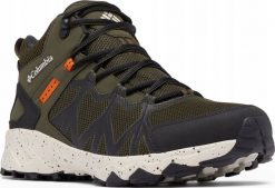 Columbia Peakfreak II Mid Outdry 2100691313 Zielone 44. Zielone buty trekkingowe męskie Columbia, bez wzorów, bez zapięcia. Za 450.00 zł.