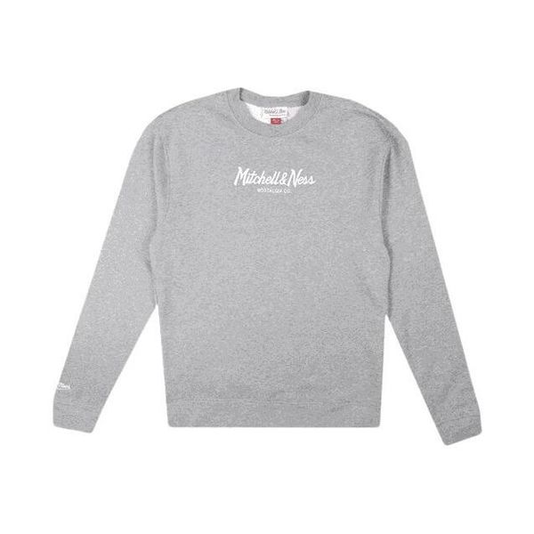 Bluza Mitchell & Ness col rond. Białe bluzy nierozpinane męskie Mitchell & Ness, m, bez wzorów, bez ramiączek, bez kaptura. Za 338.00 zł.