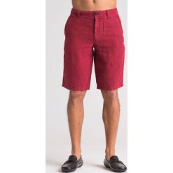 BORDOWE SZORTY EMPORIO ARMANI - Bordowy. Szorty męskie Emporio Armani. Za 287.60 zł.