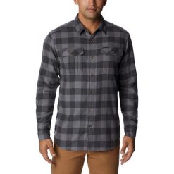 Koszula męska Columbia Flare Gun Stretch Flannel z długim rękawem. Szare koszule męskie Columbia, m, bez wzorów, bez kołnierzyka, bez ramiączek. Za 349.00 zł.