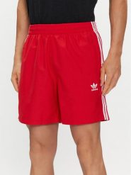 Adidas Szorty kąpielowe Originals Adicolor 3-Stripes Swim Shorts H44768 Czerwony. Czerwone kąpielówki męskie ADIDAS, m, bez wzorów, z syntetyku. W wyprzedaży za 139.99 zł.