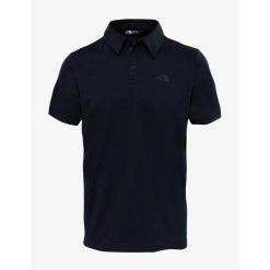 Koszulka turystyczna męska The North Face M Tanken Polo. Czarne koszulki polo męskie The North Face, m, bez wzorów, sportowe, bez kołnierzyka, bez ramiączek. Za 162.00 zł.