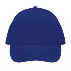 Czapka baseballowa 5-panelowa Sol's Seoul. Niebieskie czapki męskie SOL'S, bez wzorów. Za 30.00 zł.