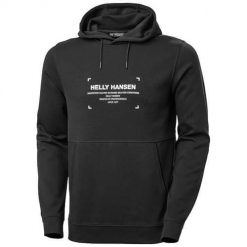 Bluza sportowa męska Helly Hansen Move Sweat. Czarne bluzy nierozpinane męskie Helly Hansen, m, bez wzorów, z kapturem. Za 622.00 zł.
