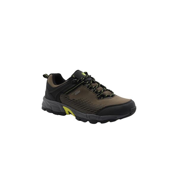 Buty trekkingowe męskie LUMBERJACK SHELL. Brązowe buty trekkingowe męskie Lumberjack, bez wzorów, sportowe, bez obcasa, bez zapięcia. Za 229.99 zł.