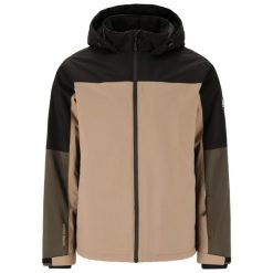 Kurtka narciarska męska Whistler Montill W-PRO 10000. Brązowe kurtki narciarskie i snowboardowe męskie Whistler, na zimę, m, bez wzorów, bez kaptura, narciarskie. Za 399.99 zł.