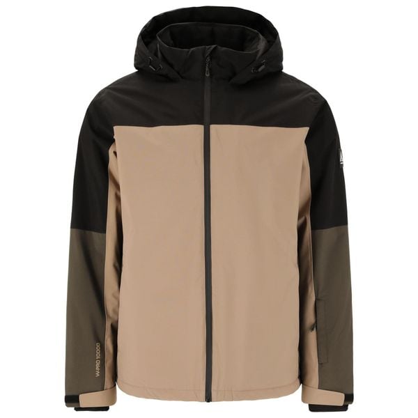 Kurtka narciarska męska Whistler Montill W-PRO 10000. Brązowe kurtki narciarskie i snowboardowe męskie Whistler, na zimę, m, bez wzorów, bez kaptura, narciarskie. Za 399.99 zł.