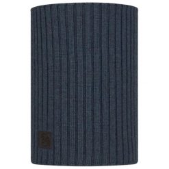 Komin na szyję - Bandana BUFF Knitted Neckwarmer Comfort Norval. Niebieskie szaliki męskie Buff, bez wzorów, z wełny, sportowe. W wyprzedaży za 143.94 zł.