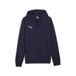 Bluza męska Puma Team Goal Casuals Hoody. Niebieskie bluzy nierozpinane męskie Puma, l, bez wzorów, sportowe, bez ramiączek, bez kaptura. Za 286.00 zł.