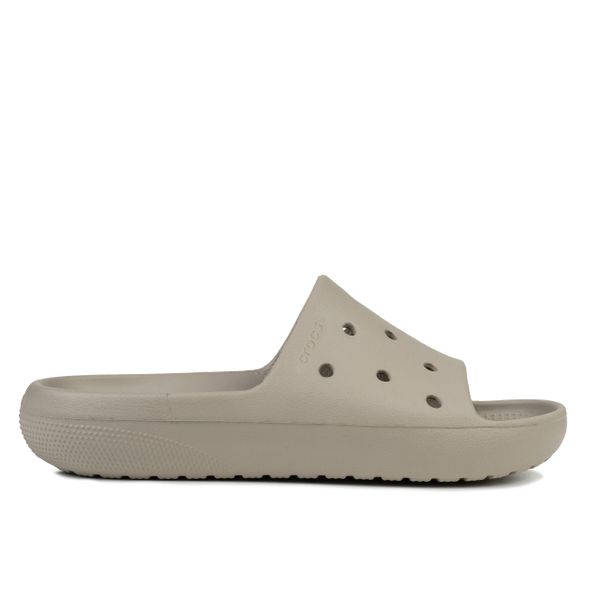 Klapki męskie basenowe Crocs CLASSIC SLIDE V2. Brązowe klapki i japonki męskie Crocs, bez wzorów. Za 149.00 zł.