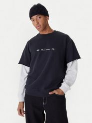 Quiksilver Bluza Openbar Crew EQYFT05154 Czarny Oversize. Czarne bluzy nierozpinane męskie Quiksilver, m, bez wzorów, z bawełny, bez ramiączek, bez kaptura. Za 299.99 zł.