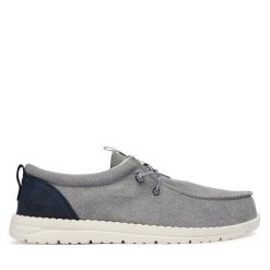 Półbuty CMP. Szare codzienne półbuty męskie CMP, bez wzorów, bez obcasa, bez zapięcia. Za 259.99 zł.