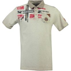 Geographical Norway Męska Koszulka Polo Kamo L Szary. Koszulki polo męskie marki Geographical Norway. Za 149.00 zł.