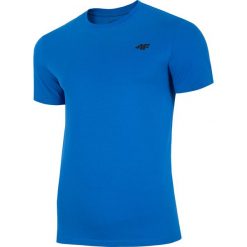T-shirt męski TSM300 - kobalt. T-shirty męskie marki 4f. Za 39.99 zł.