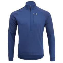 Bluza do narciarstwa biegowego z półgolfem męska Silvini Marone MJ1900. Niebieskie bluzy nierozpinane męskie Silvini, m, bez wzorów, bez ramiączek, bez kaptura. W wyprzedaży za 186.99 zł.