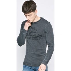 Blend - Bluza. Szare bluzy nierozpinane męskie Blend, z nadrukiem, z bawełny. W wyprzedaży za 89.90 zł.