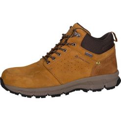 Skórzane botki turystyczne "Bahram" w kolorze jasnobrązowym. Buty trekkingowe męskie marki Alpine Pro. W wyprzedaży za 386.95 zł.